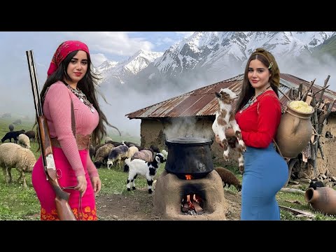 Life in Iran’s Forgotten Mountains | Baking Traditional Bread & Rural Village Life