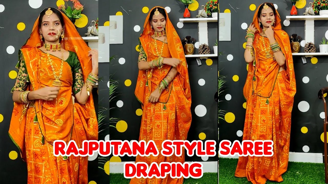 Share 148+ rajputi saree images