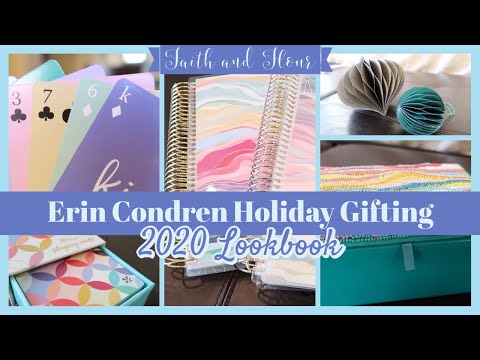 *NEW* Erin Condren 2020 Holiday Gifting | EC Holiday Collection Launch | Sneak Peek & Review
