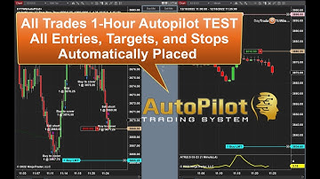 All Trades 🏁 1-Hour AutoPilot TEST - Entries Targets Stops Placed Automatically