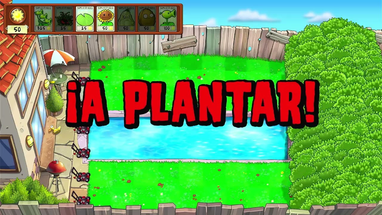 Plantas vs Zombies Trasplantado parte 5.
