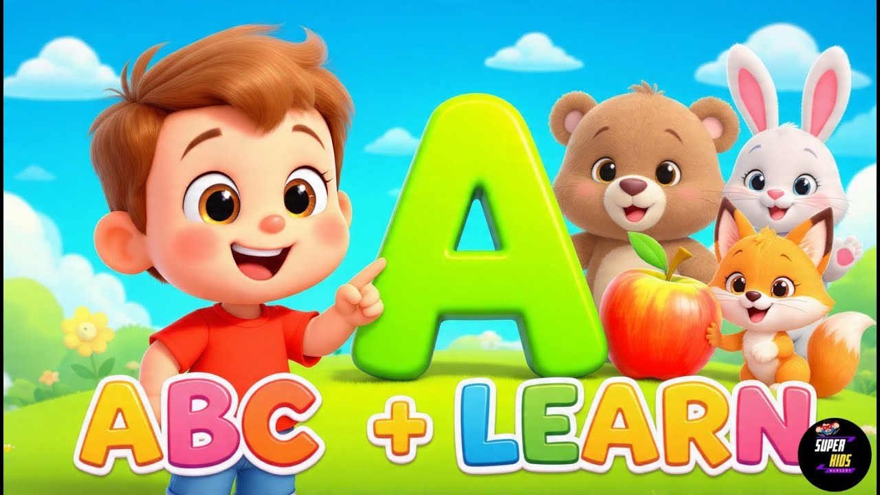 ⭐ Лучшая песенка про алфавит для детей, чтобы быстро выучить буквы