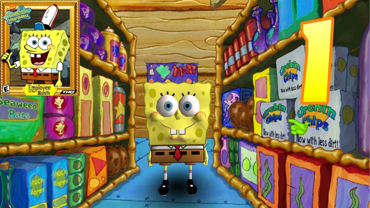 spongebob squarepants employee of the month free