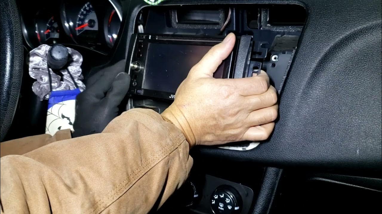 2014 Chrysler 200 Radio Removal & Replacement 11 to 15 - YouTube