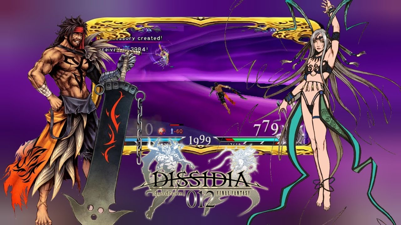 Jecht VS. Yunalesca | Dissidia 012 (MOD)