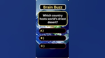 3 Quick GK Questions – How Many Can You Get Right 🧠