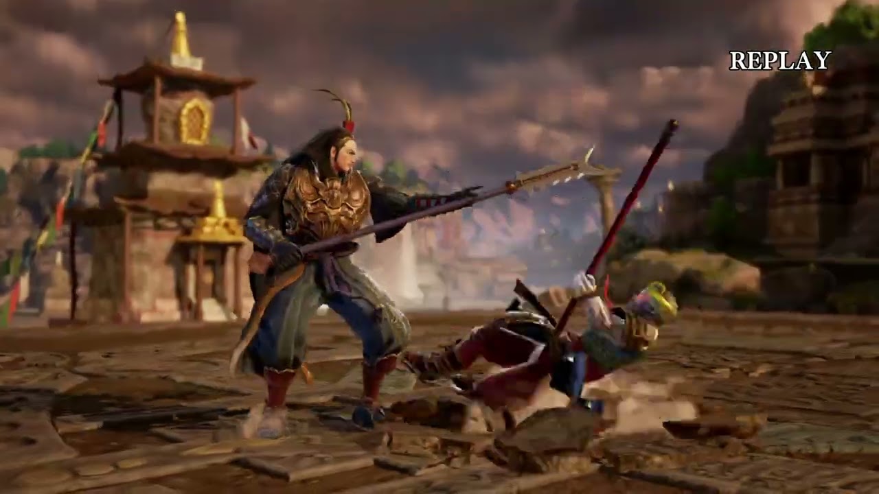 SOULCALIBUR™Ⅵ＜劍魂6＞西遊記－二郎神 楊戩 vs. 孫悟空