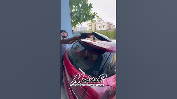 Hyundai i20 Elite Venom Theme spoiler.  #hyundaii20 #carspoiler #carreview #caraccessories