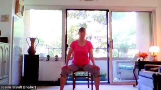 Eagle Emphasis Chair Yoga