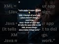 “Still confused between XML and Java? 😵#AndroidStudio #MobileAppDevelopment #DevWithMaryam