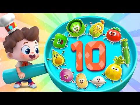 🔴【LIVE】10 Sayur dan Buah Jadi Burger🍔| Ayo ! Neo | Lagu Anak-anak | BabyBus Bahasa Indonesia