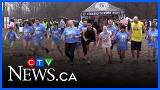 Hundreds turn out for Polar Dip in support of Childcan