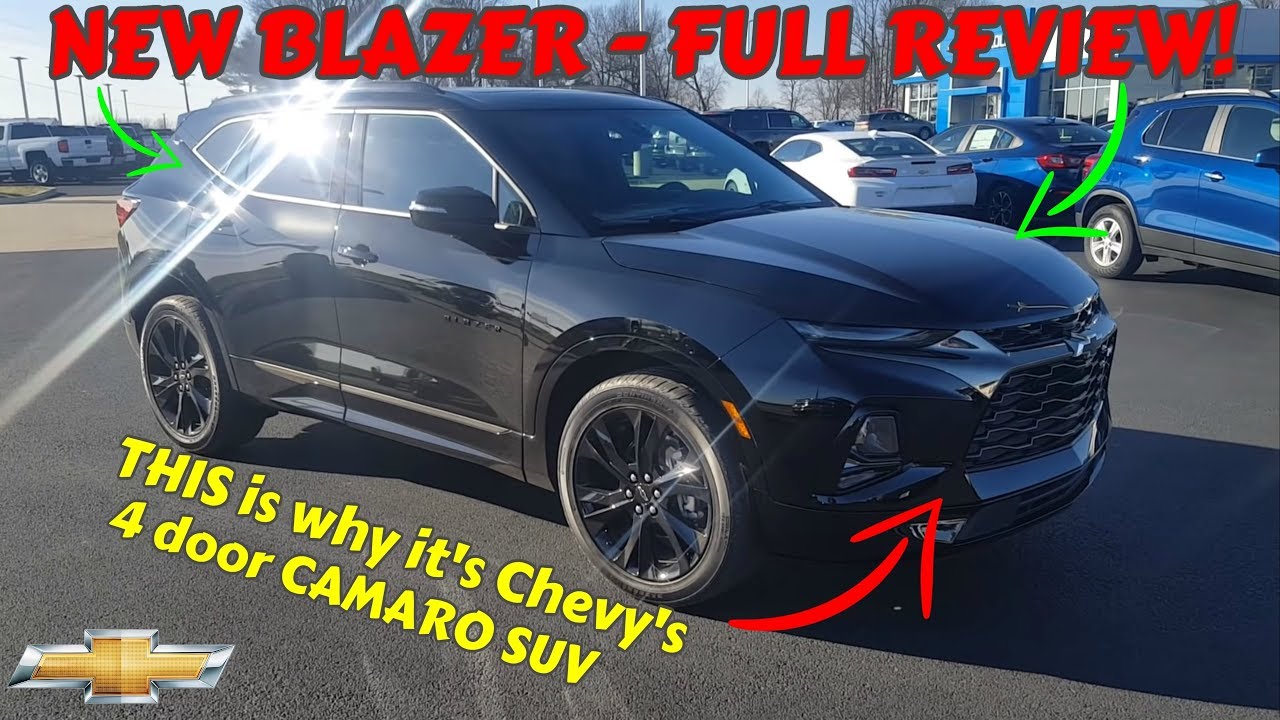A CHEVROLET CAMARO SUV? That's what the 2019 Chevy BLAZER is! FULL review  here! - YouTube