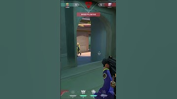 Trigger Discipline ( 1 v 3 Clutch) VALORANT #valorant #trendingshorts