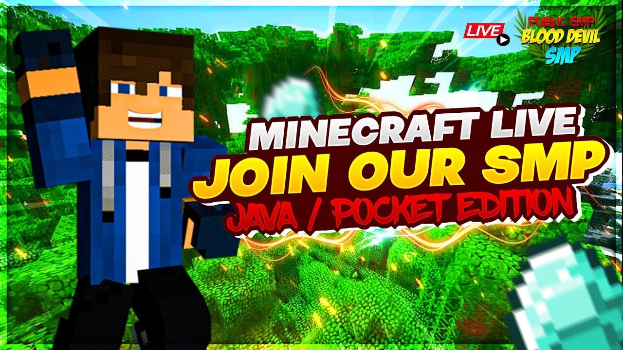 let,s play BUG SMP !LIVE IF U NEED TO PLAY HRE TELL ME IN CHAT OR ...