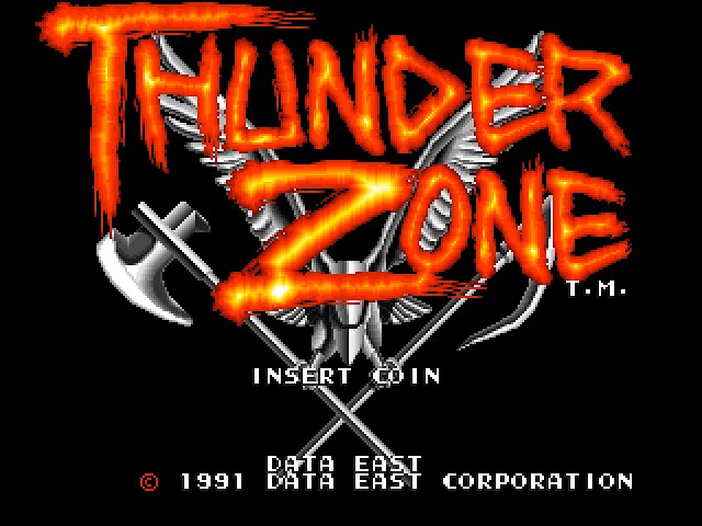 Arcade Longplay [1155] Thunder Zone
