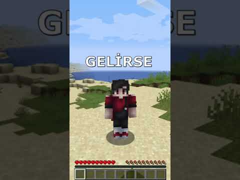 Minecraft Ama Like Gelirse Ölürüm... #shorts