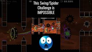 Insane Swingspider Challenge In Geometry Dash