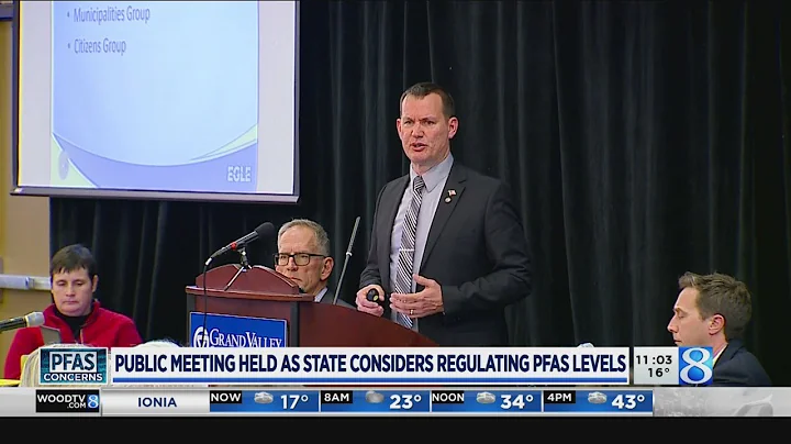 Public meeting held as state considers regulating PFAS levels
