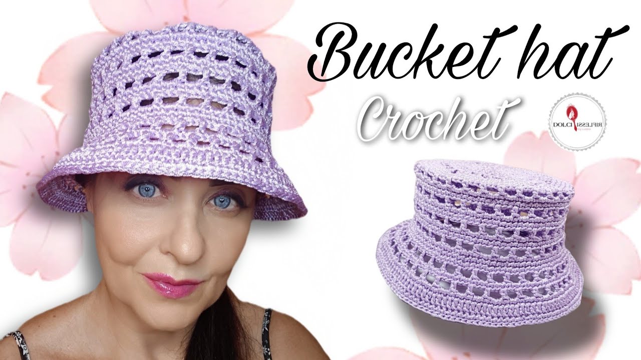 Un Cappello Bellissimo per le Giornate Assolate: Bucket Hat Uncinetto