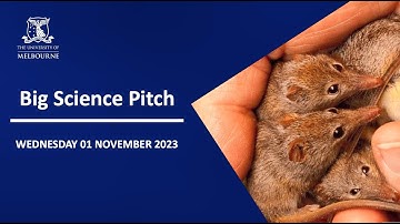Big Science Pitch 2023 - Live Event Recording