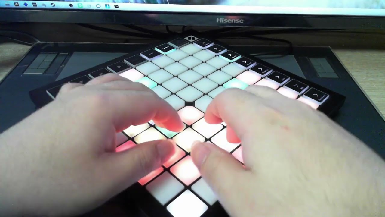 Autumn leaves Finger drum launch pad X