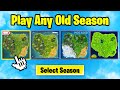 (2024 METHOD) How to Play any OLD SEASON in Fortnite... (TUTORIAL)