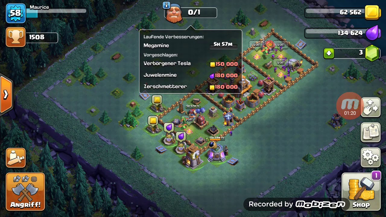 Clash Of Clans Eigenes Dorf Angreifen Clash of Clans Dorf - YouTube
