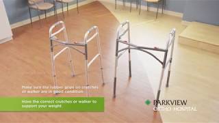 Using a Walker: Safety Tips