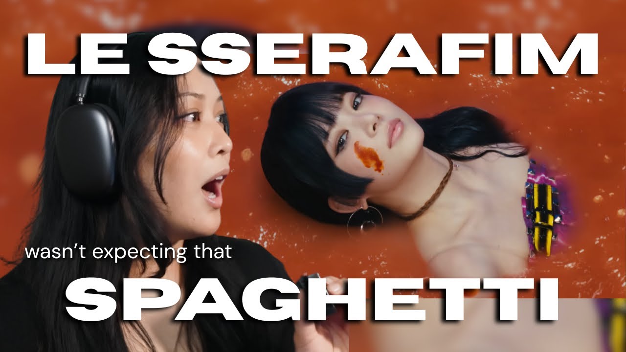 JHUR(РЕАКЦИЯ): LE SSERAFIM (르세라핌) «SPAGHETTI» (FEAT. J-HOPE OF BTS) ОФИЦИАЛЬНЫЙ MV + DANCE PRACTI...
