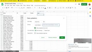 Creating Ticket Spreadsheets