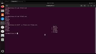 'DIFF' Linux Commands Part-35 #linux #networking #linuxadministration #firewall #education