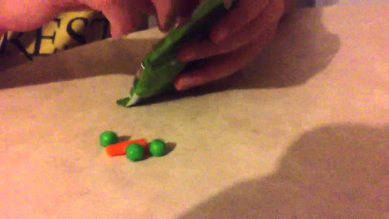 Peas and carrots candy YouTube