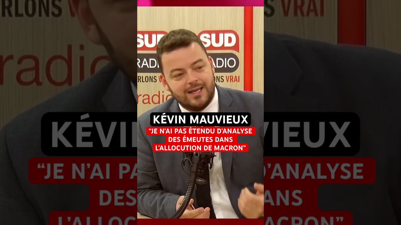 ?️ Kévin Mauvieux était l’invité politique de Sud Radio