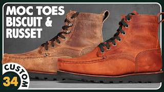 Custom Pull Up Leather Moc Toe Boots Custom Boot Rack Of The Week