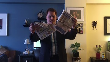 Slydini Newspaper Tear | Arturo Navarro