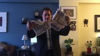 Slydini Newspaper Tear | Arturo Navarro