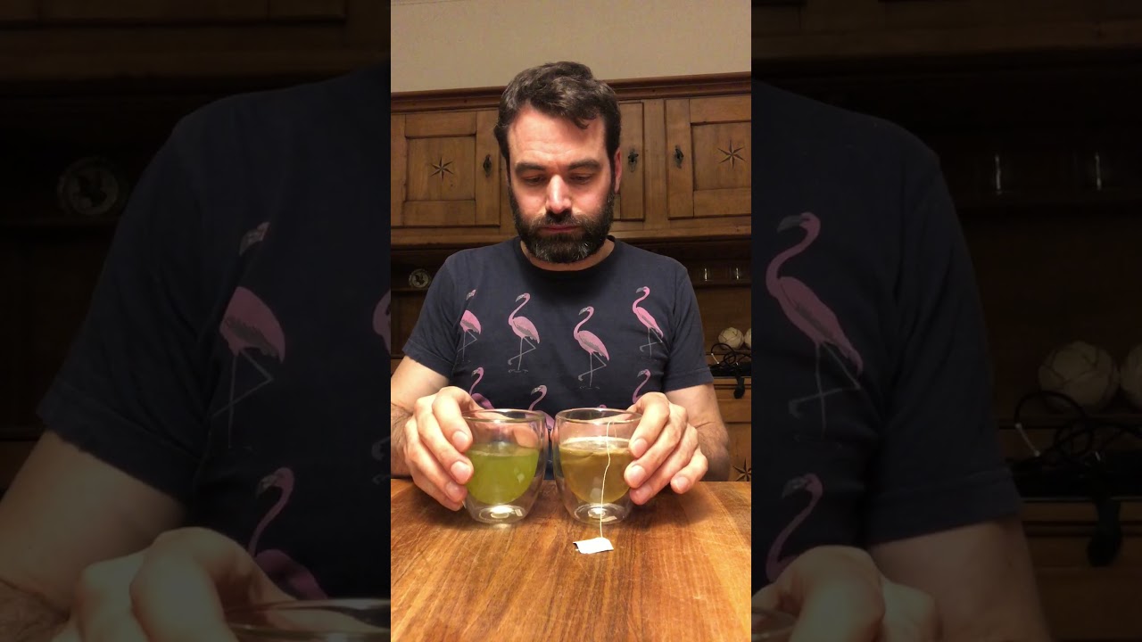 Beautiful Green Color in Tea 