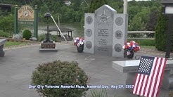 Star City, WV, Memorial Plaza, Memorial Day, May 29, 2017 