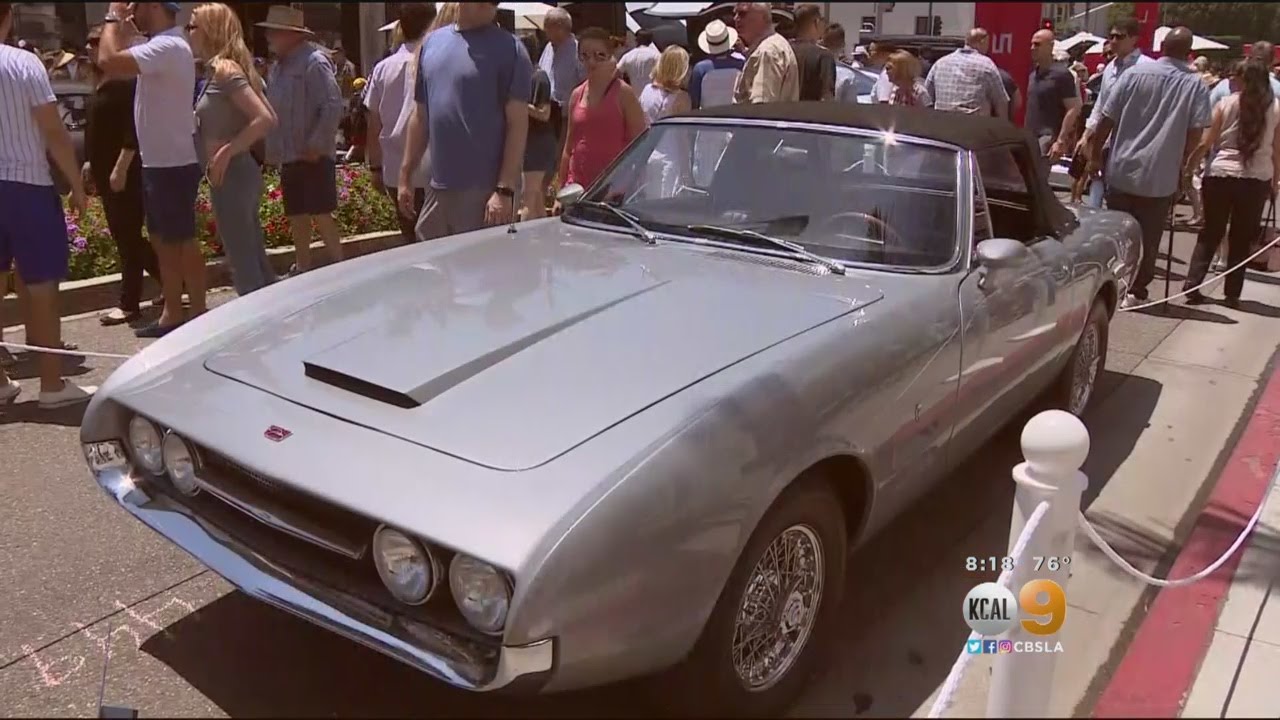 Annual Father's Day Car Show In Beverly Hills YouTube