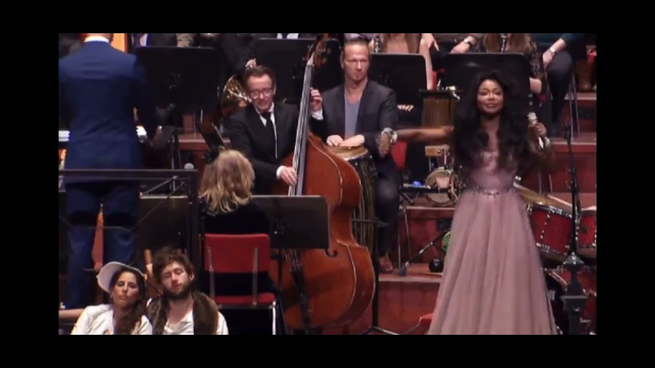 Stephanie Benson in Concert at The Hague, Amsterdam with 72 piece orchestra. 