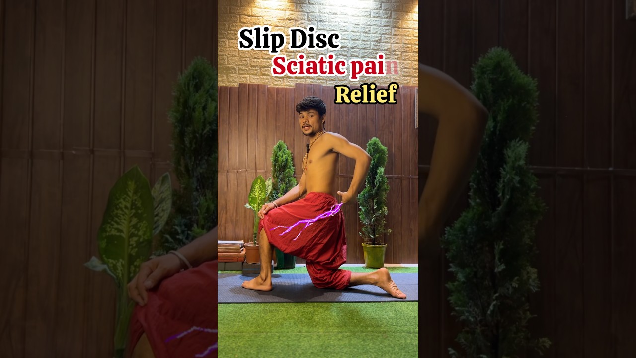 5 Best Stretch For Slip Disc L4 L5 S1 Pain & Sciatica Pain #yoga #Beststretch #Slipdisc #sciatica