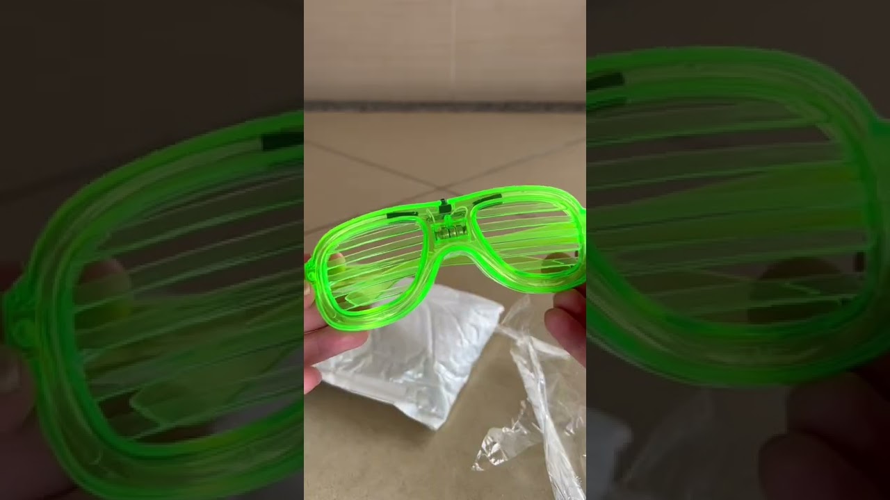Concert Light Glasses UNBOXING ASMR 