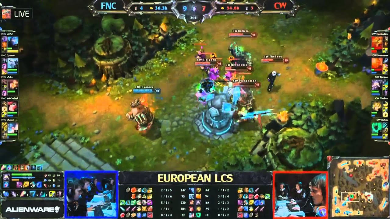 Лучшая игра 3 сезона Fnatic vs CW