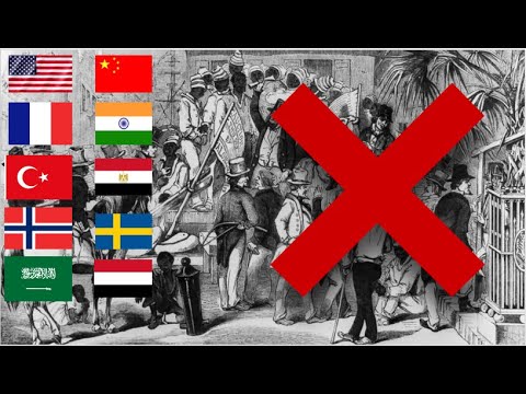 Video: Hvilket land forbød slaveri først?