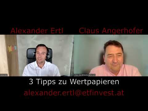 ETF Invest Expertentalk mit Alexander Ertl und Claus Angerhofer