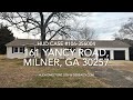 161 Yancy Road, Milner, GA 30257 ~ (HUD Case #106-356004) ~ 3 BR/2 BA ~ $205,000