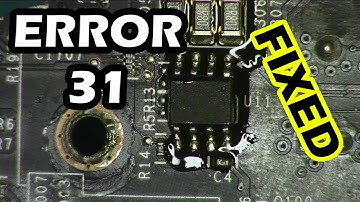 graphics card error 31 drivers won