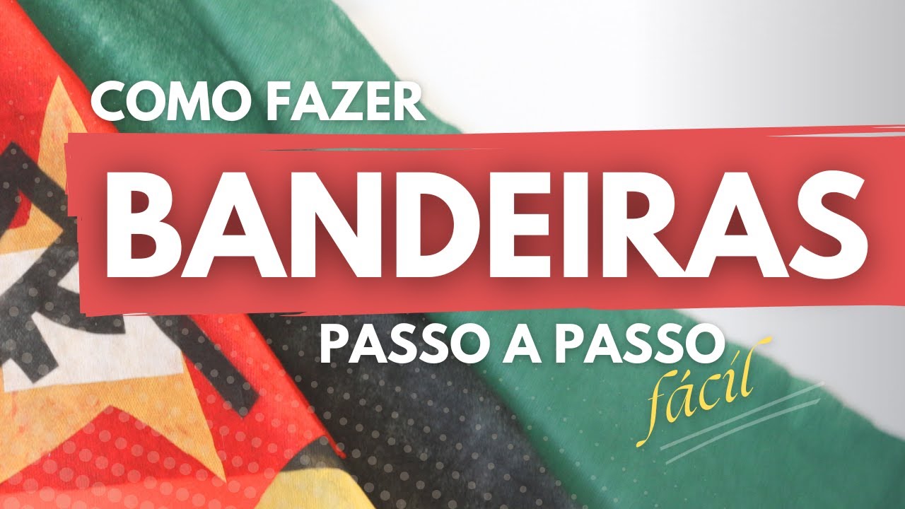 Como Fazer Bandeiras do Mundo em TNT