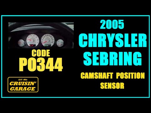 2005 Chrysler Sebring - Code P0344 - Camshaft Position Sensor - (Better Video Quality)
